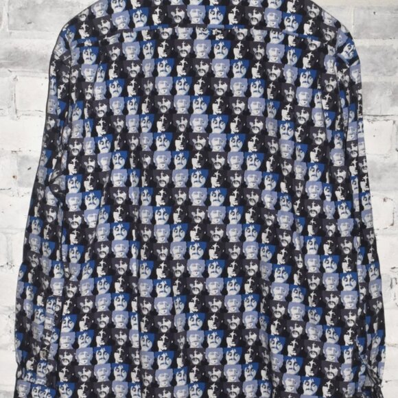 BEN SHERMAN 2004 Subafilms Yellow Submarine Product LTD All Over Face Print XL - Picture 3 of 6